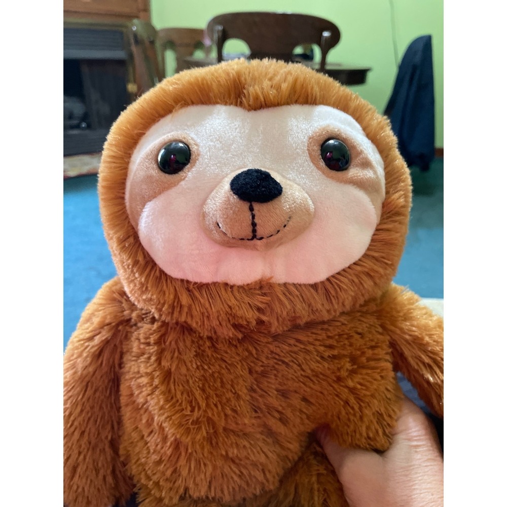 Best Made Toys Sloth Plush Brown & White Toy Stuffed Animal 14"